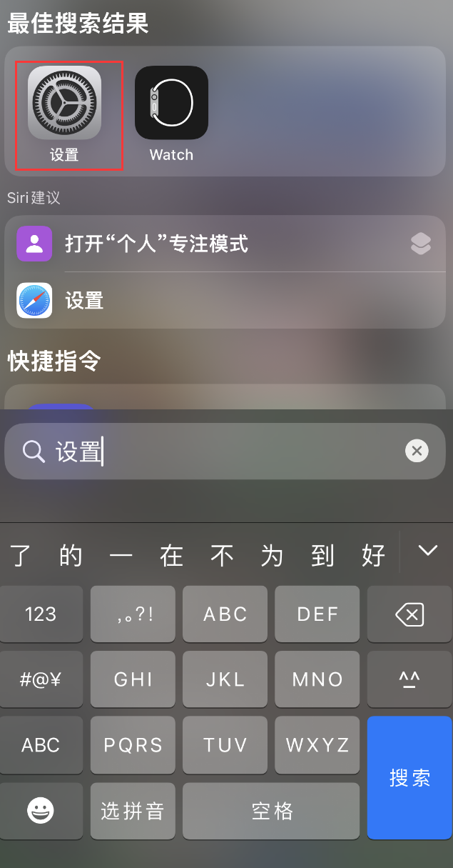 朝天苹果手机维修分享：iPhone 找不到“设置”或“App Store”怎么办？ 